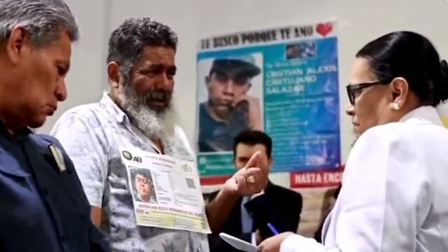 Gustavo Hernández, padre buscador