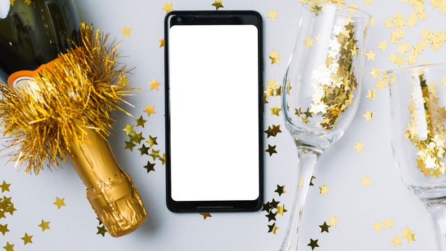 Año Nuevo 2025 en Telegram