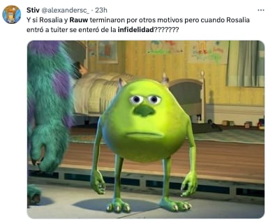 Memes exigen la verdad sobre las infidelidades de Rauw Alejandro