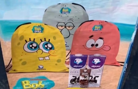 Morral de Bob Esponja y Alpura