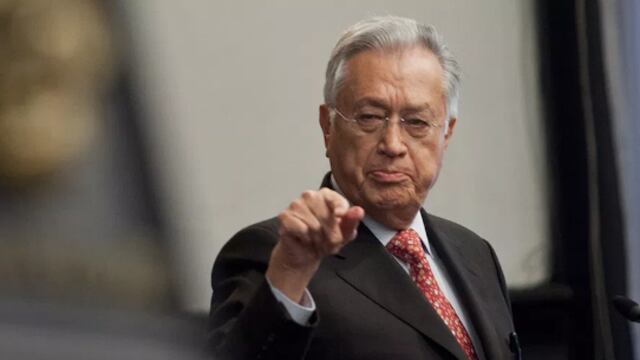 Manuel Bartlett canceló conferencia en la Cámara de Diputados