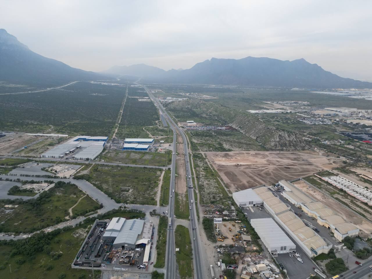 Construcción gigafactory de Tesla en Monterrey
