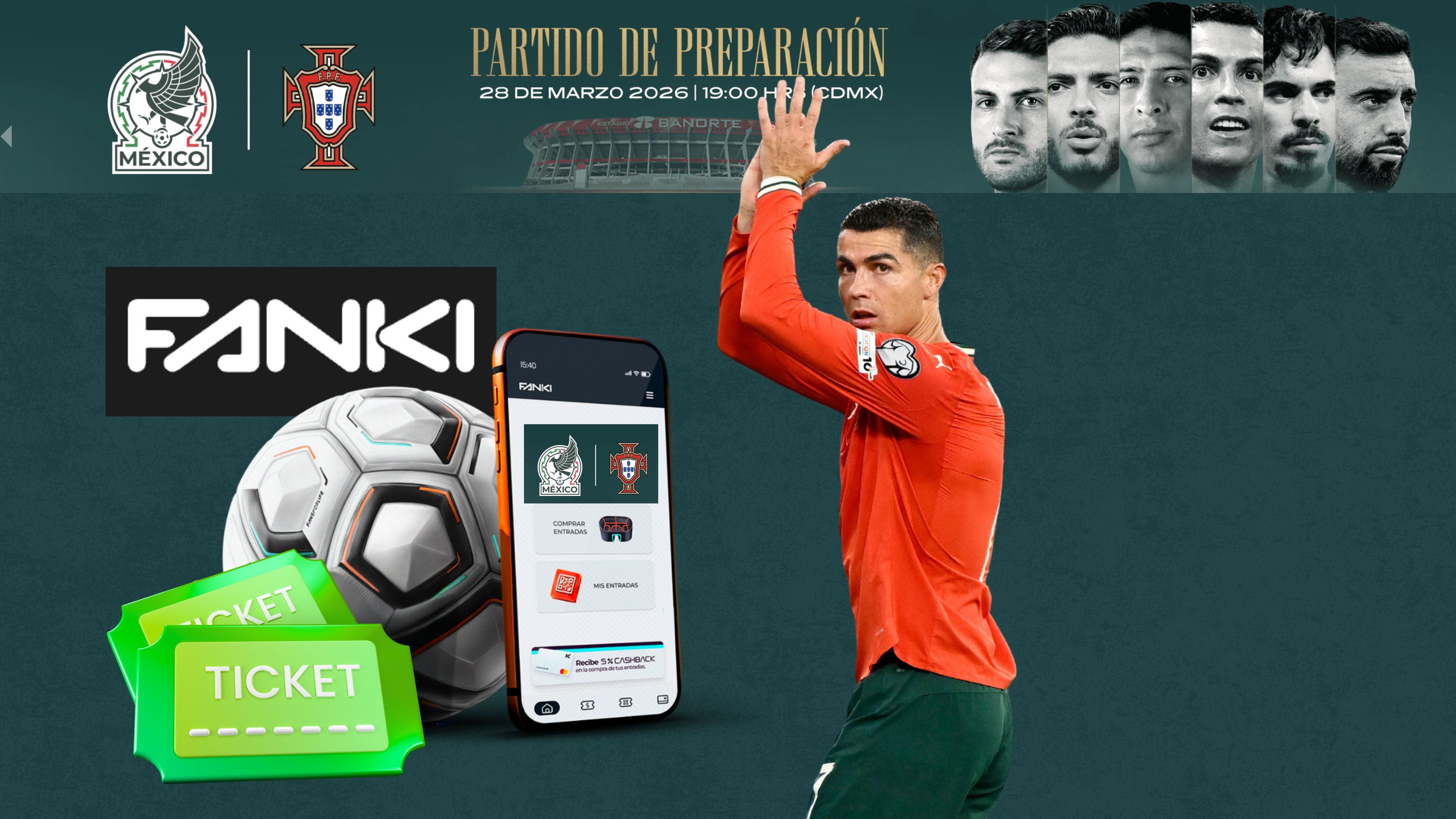 Boletos para México vs Portugal: Fans reportan fallas en Fanki tras reanudación de preventa