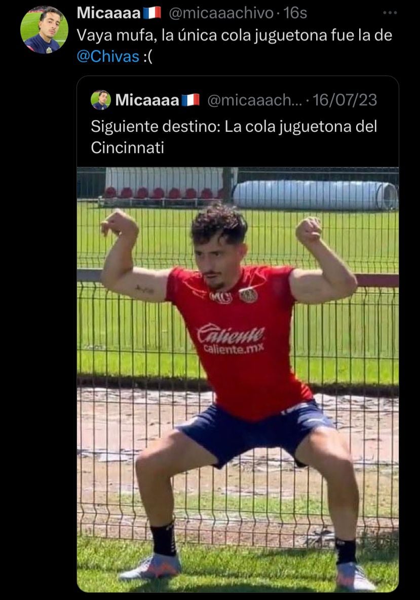 Memes Club Chivas.