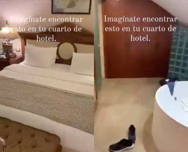 Imagínate hospedarte en un hotel y encontrar esto en tu habitación