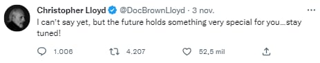 Tuit de Christopher Lloyd