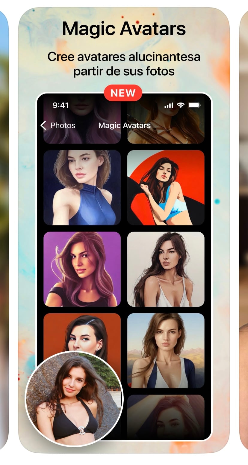 Lensa, app de retratos artísticos con IA
