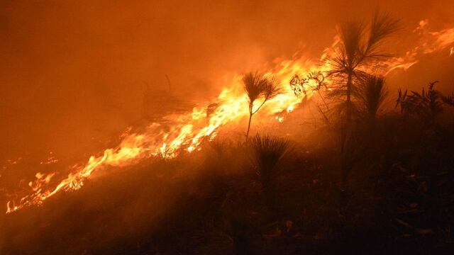 Incendio en Guerrero