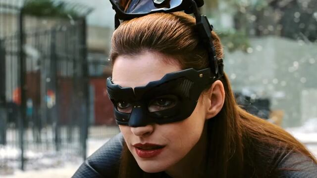 Anne Hathaway como Catwoman en 'The Dark Knight Rises'