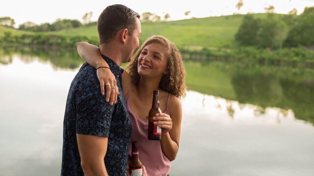 Pareja feliz