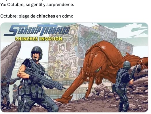 Plaga de chinches de la UNAM en CDMX desata los memes ansiosos de usuarios