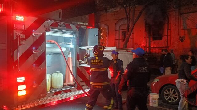Incendio en hotel de la colonia Guerrero
