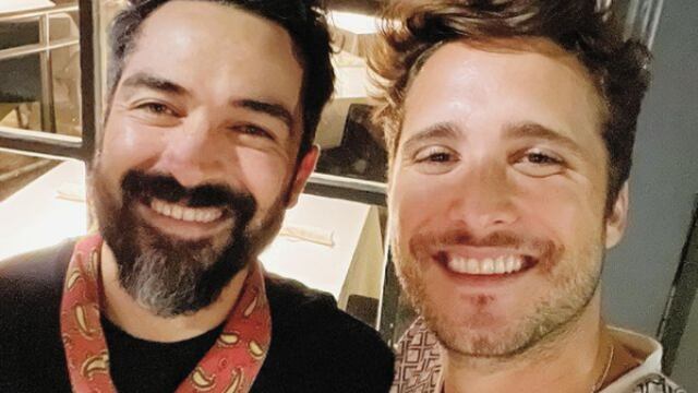 Alfonso Herrera y Diego Boneta