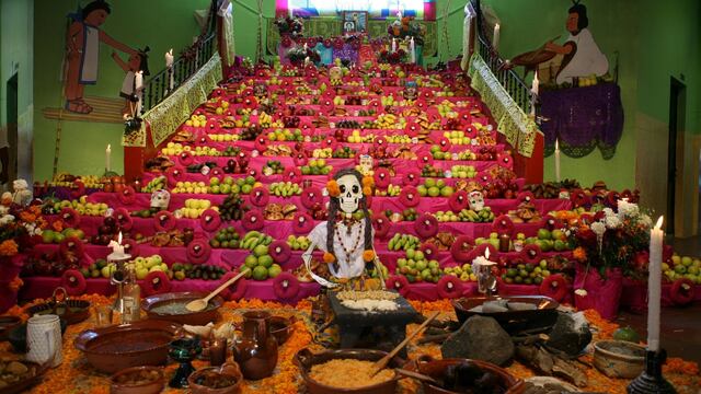 Altar de muertos en México