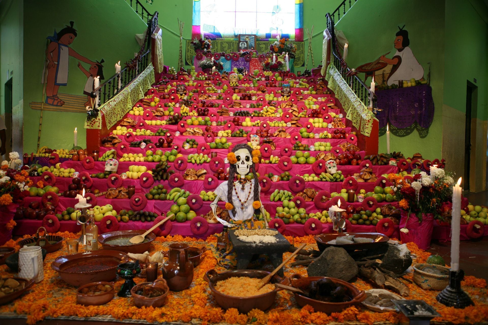 Altar de muertos en México