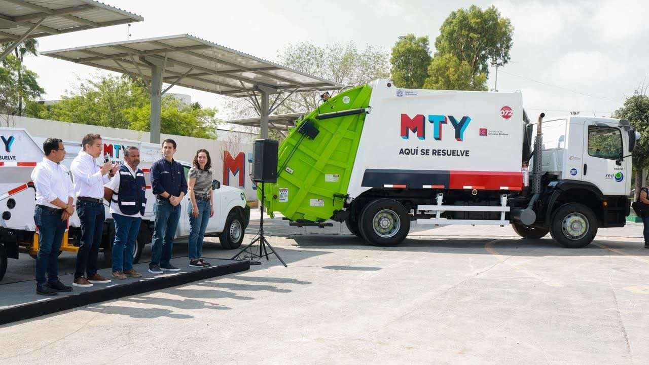 Monterrey fortalece la recolección de basura con nuevas unidades