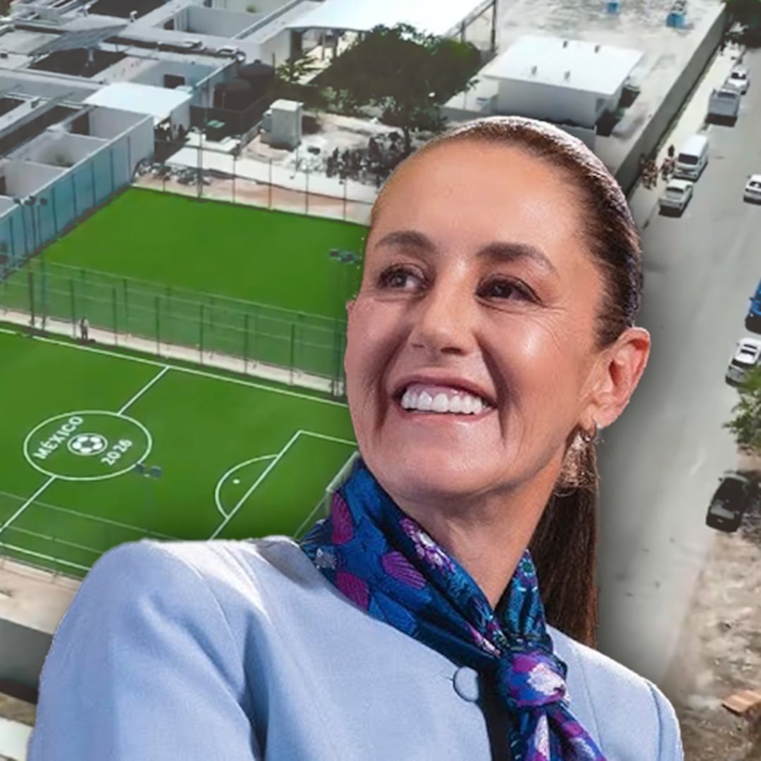 Sheinbaum presenta la construcción y rehabilitación de más de 4,000 canchas de futbol en México
