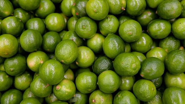 Se registró durante agosto un aumento en el precio del limón, cuya causa principal son las extorsiones de grupos criminales a productores