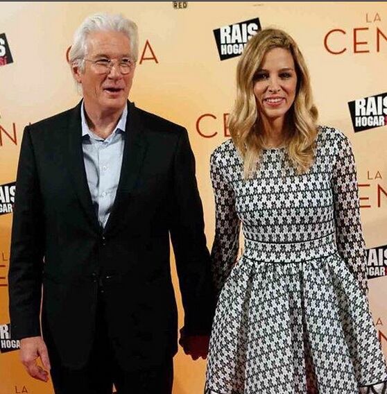 Richard Gere y su esposa
