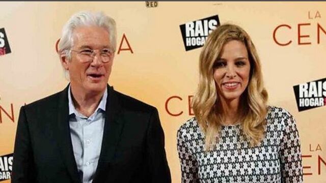 Richard Gere y su esposa Alejandra Silva