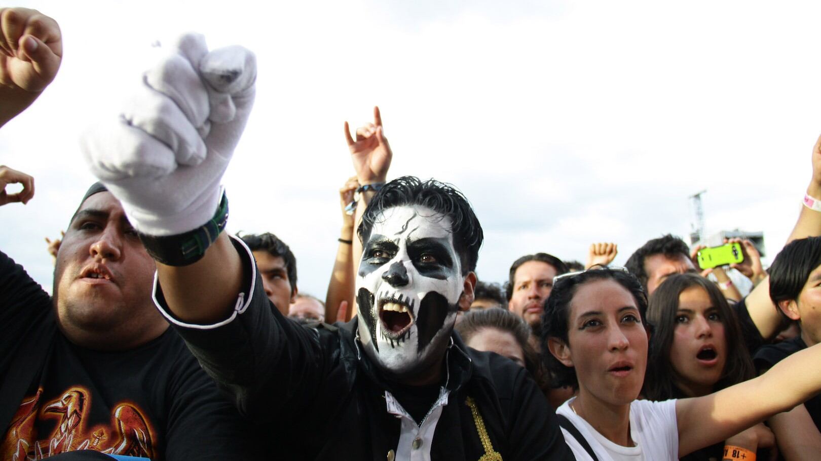 Asistentes del Hell and Heaven.