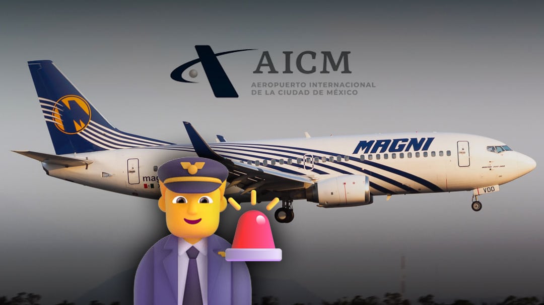 Intento de secuestro en vuelo de Magnicharters en el AICM; acusan al piloto Edgar Macías