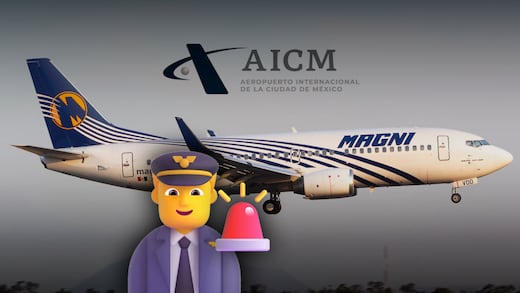 Intento de secuestro en vuelo de Magnicharters en el AICM; acusan al piloto Edgar Macías
