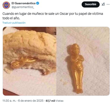 Memes del muñeco de la Rosca de Reyes