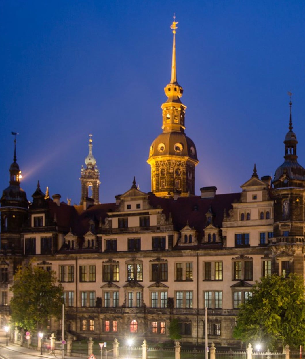 Palacio Real de Dresde, donde el clan Remmo robó 21 joyas
