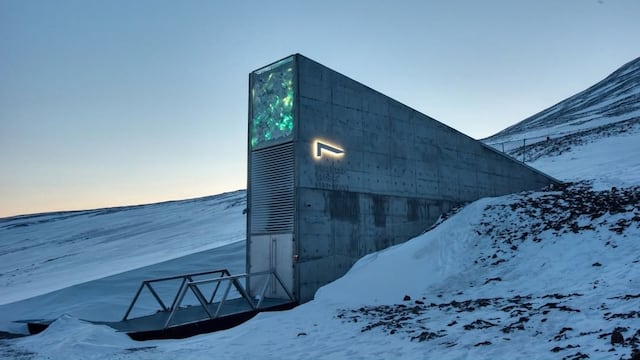 Bóveda del Fin del Mundo en Svalbard, Noruega