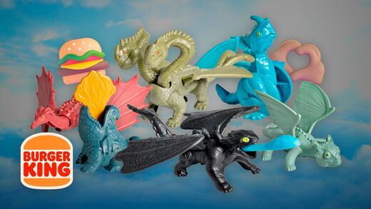 ¿Cómo entrenar a tu dragón en Burger King? La próxima colección que llegaría a México