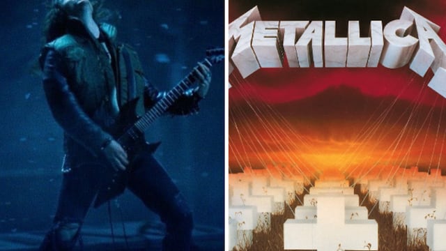 Eddie tocando Master of Puppets en Stranger Things 4