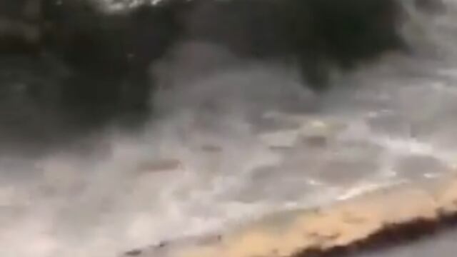 Joven arrastrada por la corriente en el Edomex