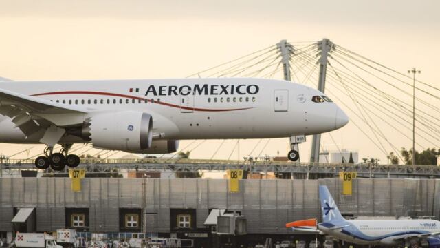 Avión de Aeroméxico