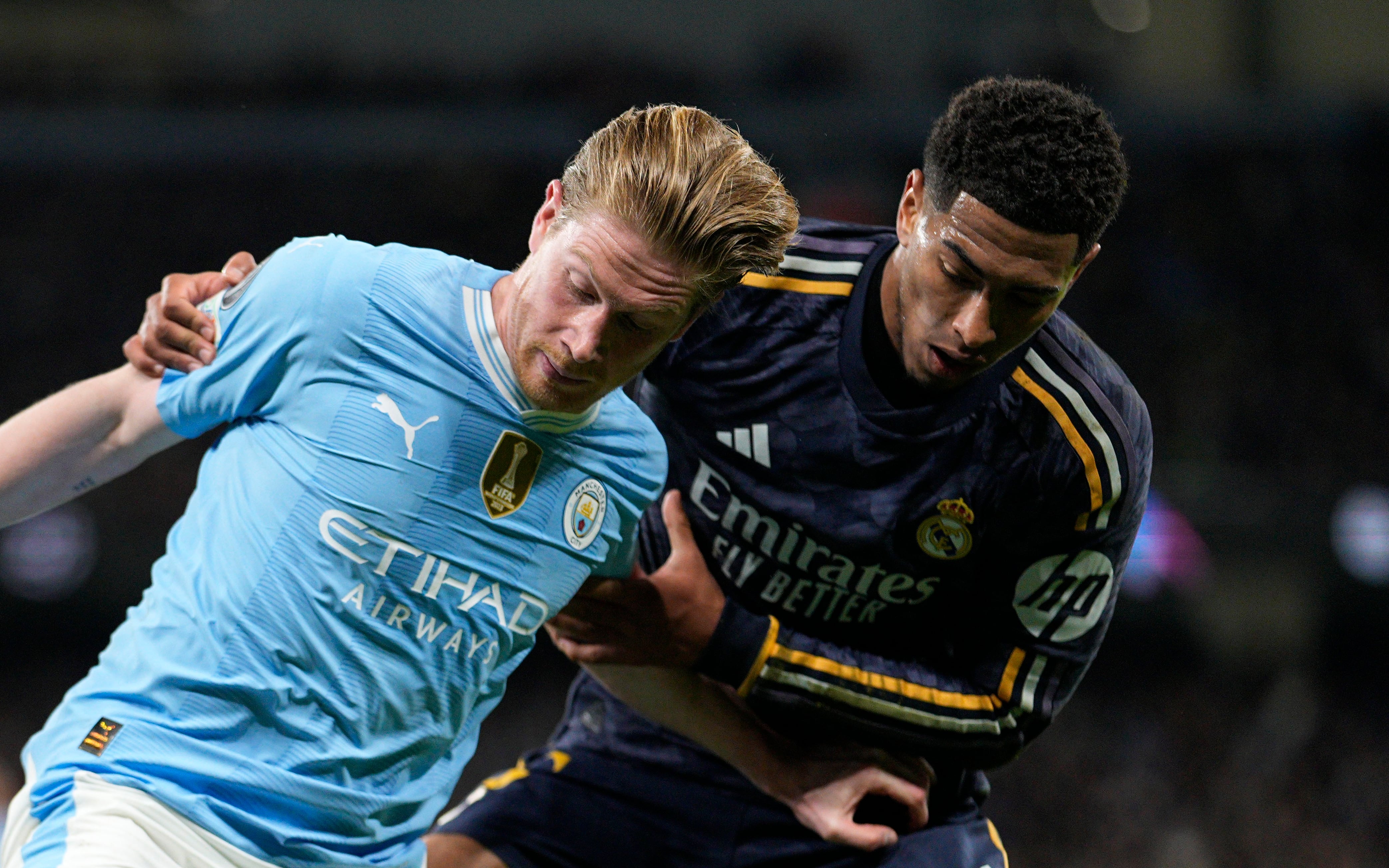 Manchester City vs Real Madrid de la Champions League