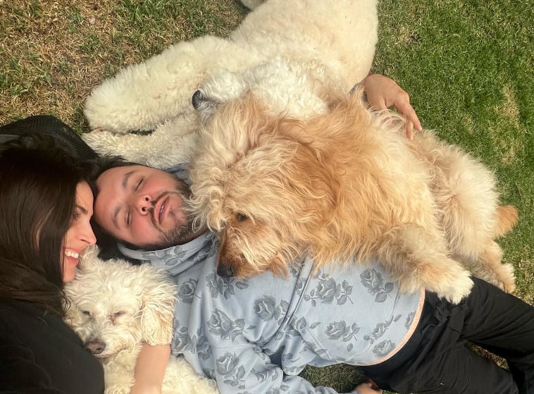 Paul Stanley y sus perros