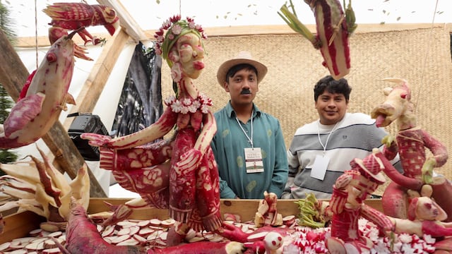 Noche de Rábanos en Oaxaca