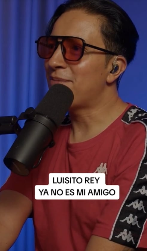 Criss Martell hablando de su amistad con Luisito Rey