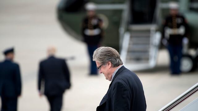 Steve Bannon, jefe estratega de la Casa Blanca