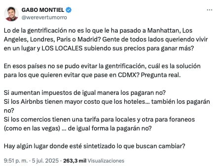 Werevertumorro abre debate sobre gentrificación en CMDX
