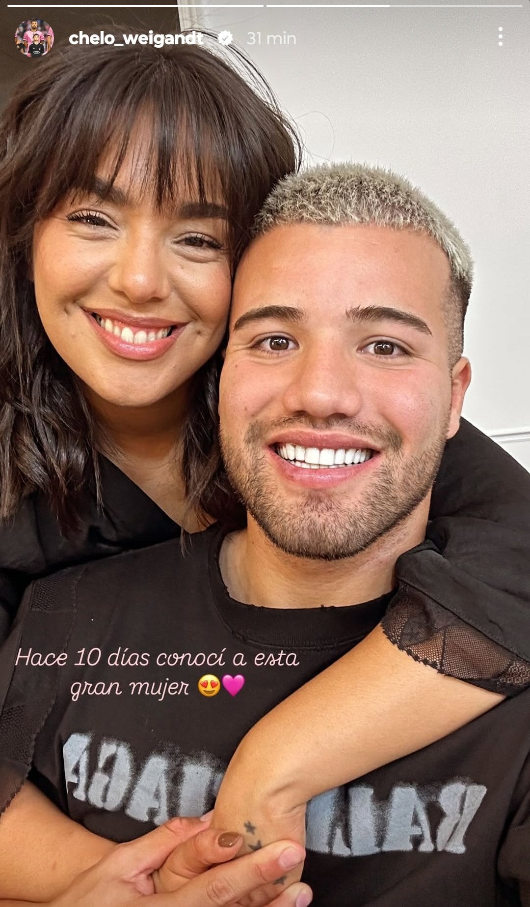 Ángela Leiva y Marcelo Weigandt