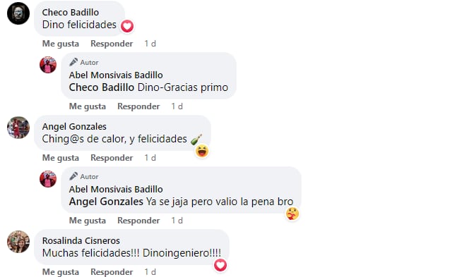 Reacciones al joven que se tituló como ingeniero disfrazado de dinosaurio