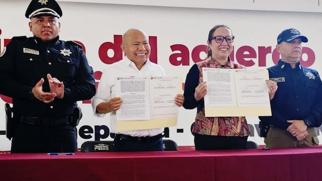 Ecatepec y Tlalnepantla refuerzan estrategias de seguridad con convenio