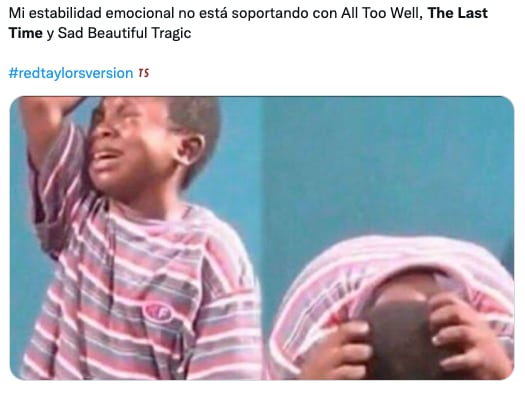 Memes de Taylor Swift por su álbum 'Red (Taylor's Version)'