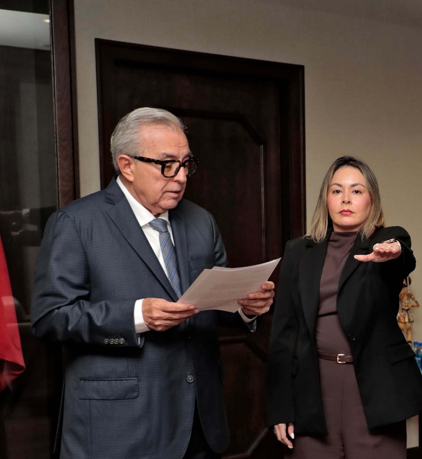 Rubén Rocha llamó “meserita” a quien ahora es su secretaria de Gobierno