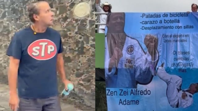 Alfredo Adame: Salen bromistas