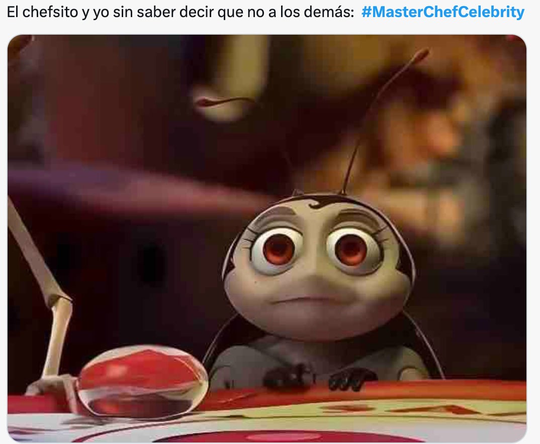 Memes de la eliminación de Chef en proceso de MasterChef Celebrity 2025