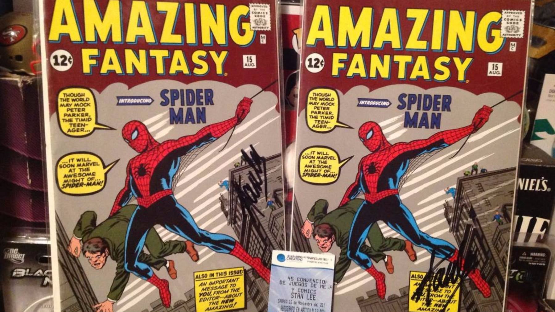 Spider-Man firmado