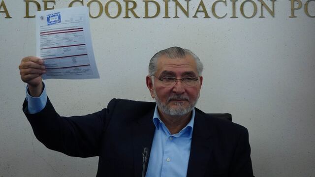Adán Augusto López Hernández, presidente de la Junta de Coordinación Política del Senado