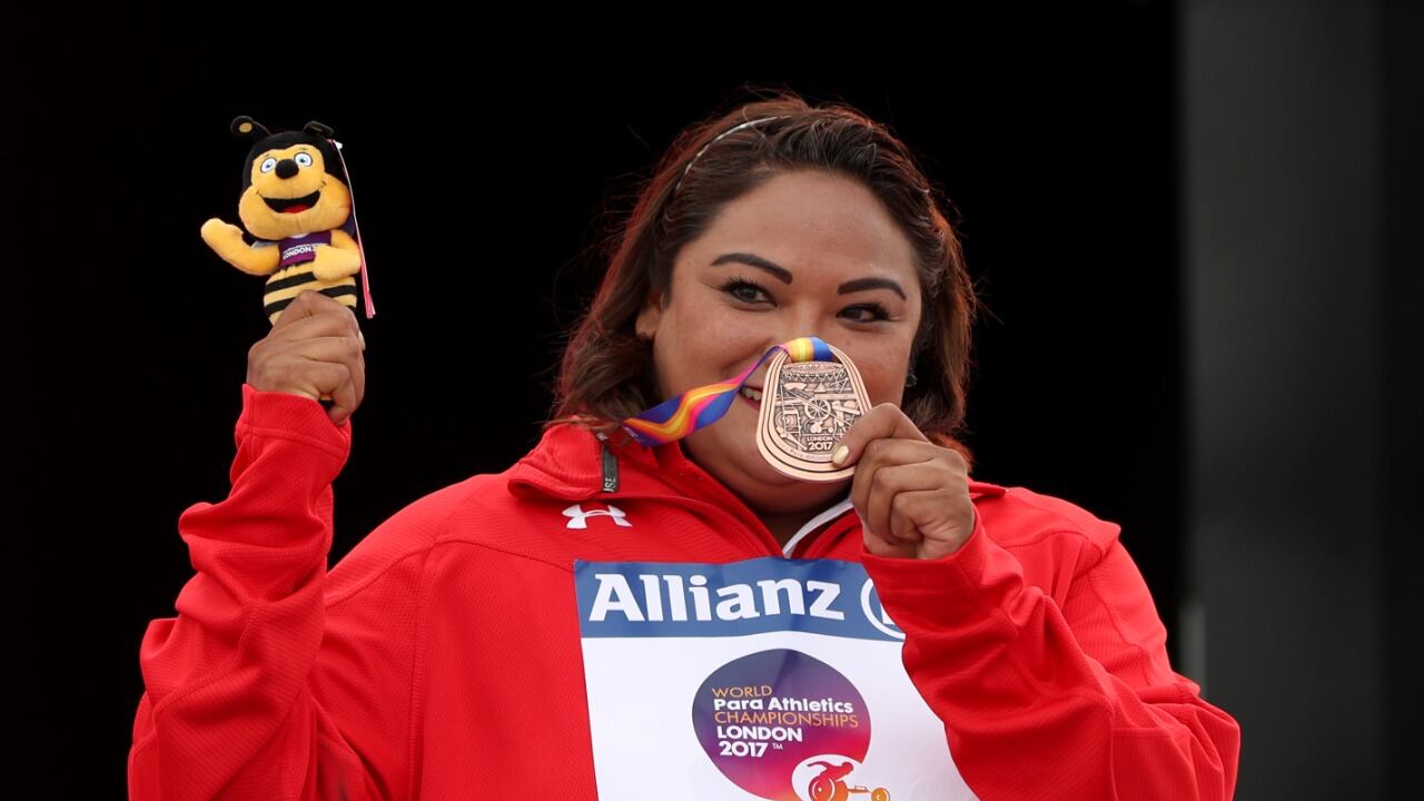 Gloria Zarza consigue medalla de plata para México en Juegos Paralímpicos de Tokio